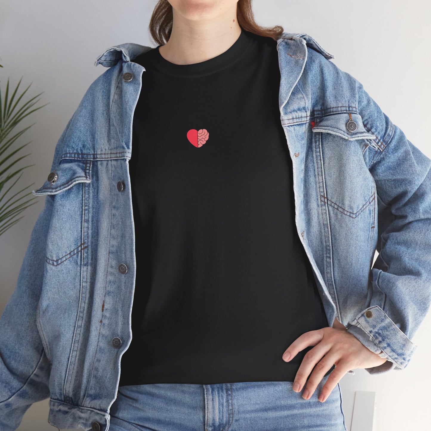Colourful Bird Design Heavy Cotton Tee