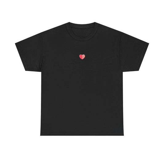 Colourful Bird Design Heavy Cotton Tee